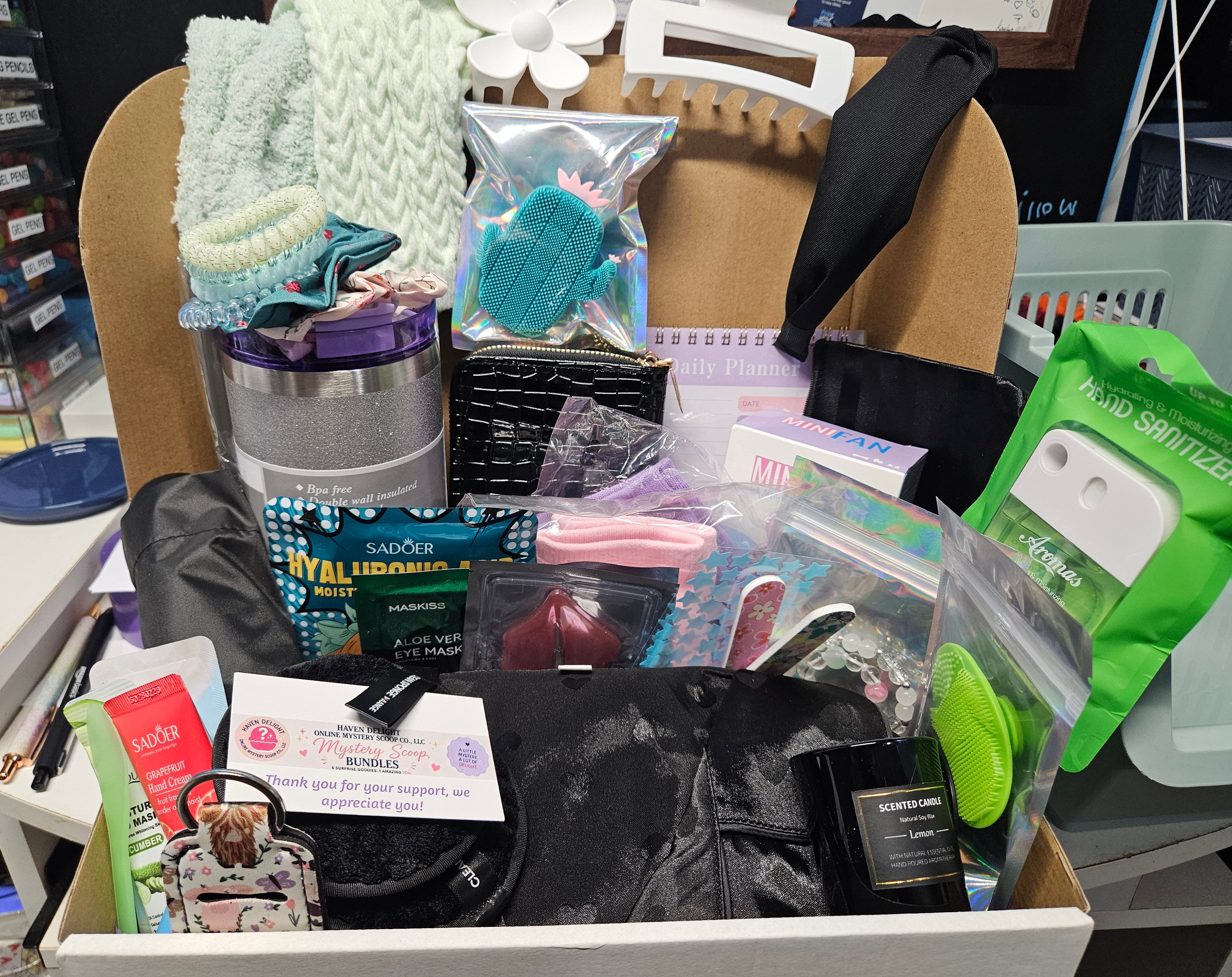 Spa mystery bundle box 2 scoops